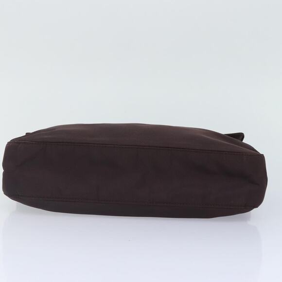 PRADA Hand Bag Nylon Brown - Picture 5 of 16